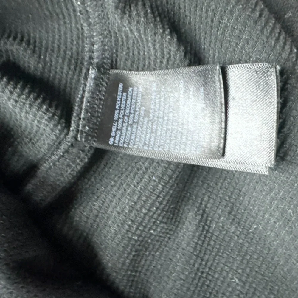 The North Face WindWall Jacket Mens XXL Black Soft Shell Full Zip Fleece Lined